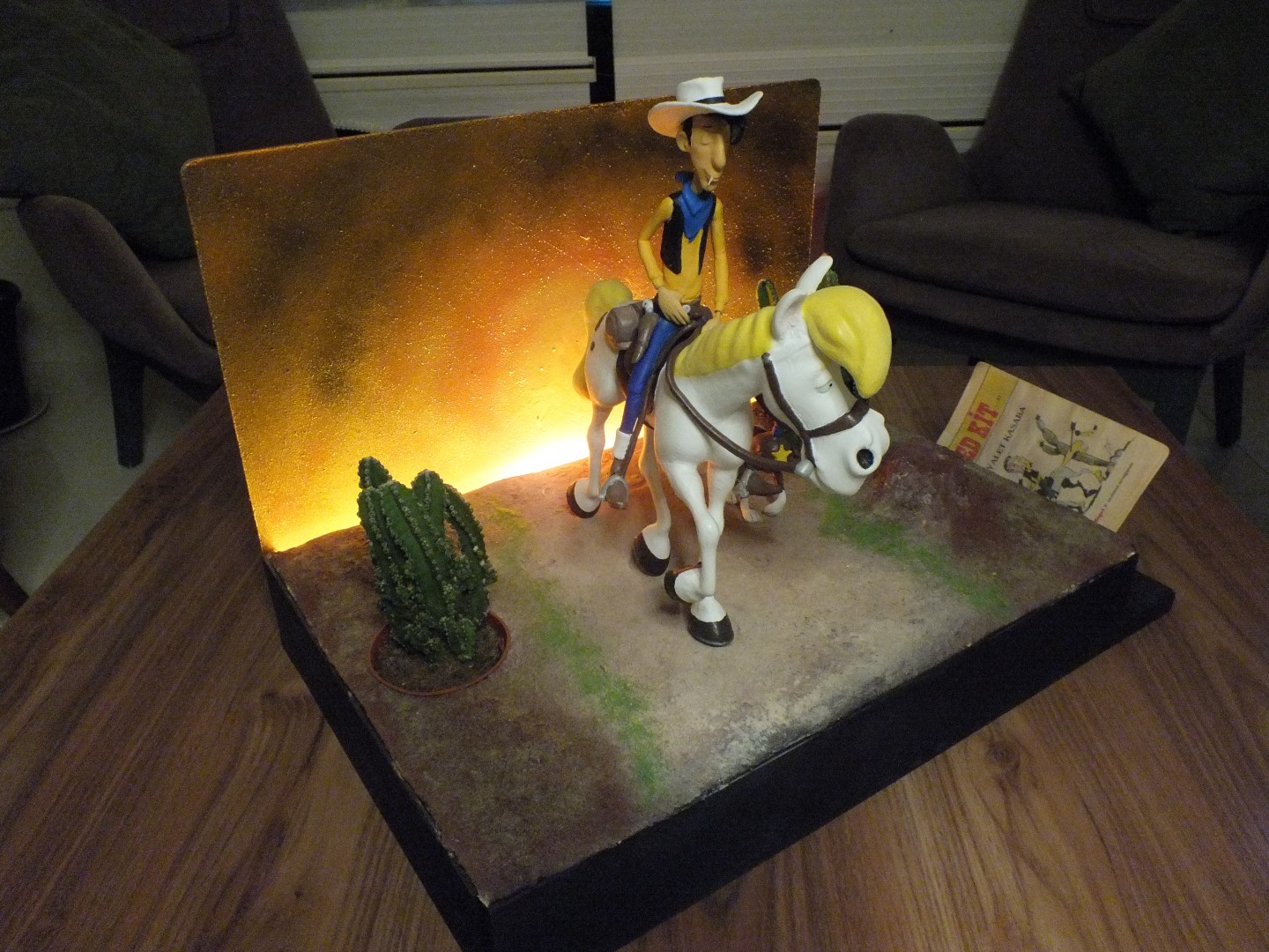 Red Kit (Lucky Luke) 1 | Diorama Sanat