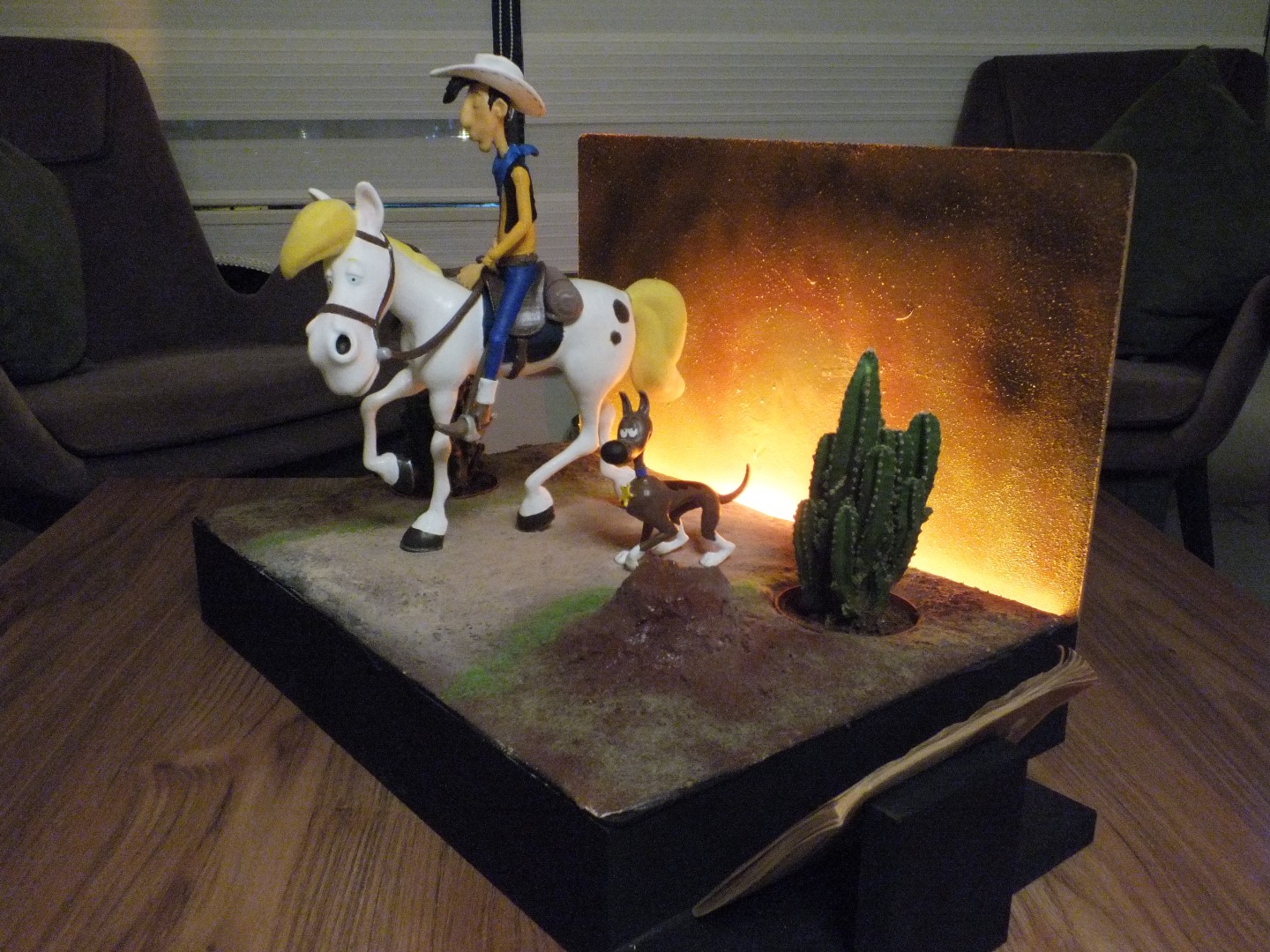 Red Kit (Lucky Luke) 1 | Diorama Sanat